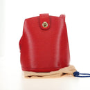 LOUIS VUITTON Epi Cluny Shoulder Bag Red M52257 LV Auth am11655V-12
