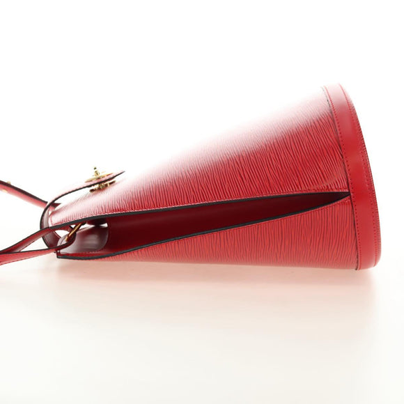 LOUIS VUITTON Epi Cluny Shoulder Bag Red M52257 LV Auth am11655V