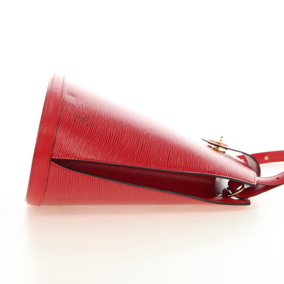 LOUIS VUITTON Epi Cluny Shoulder Bag Red M52257 LV Auth am11655V