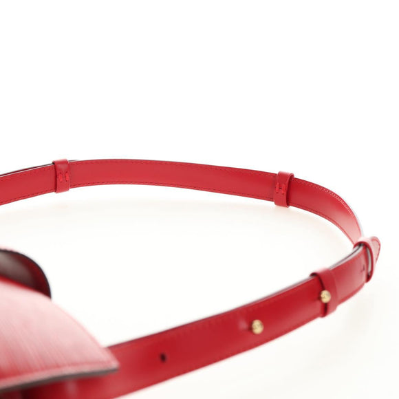 LOUIS VUITTON Epi Cluny Shoulder Bag Red M52257 LV Auth am11655V