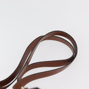 GUCCI Bamboo Mini Backpack Leather Outlet Brown Gold 003 1705 0030 Auth am11663A-13