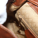 GUCCI Bamboo Mini Backpack Leather Outlet Brown Gold 003 1705 0030 Auth am11663A-26