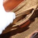 GUCCI Bamboo Mini Backpack Leather Outlet Brown Gold 003 1705 0030 Auth am11663A-27