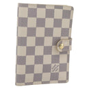 LOUIS VUITTON Damier Azur Agenda PM Dagplannerhoes R20706 LV Auth am11664A-1