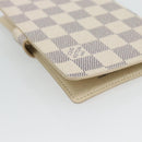 LOUIS VUITTON Damier Azur Agenda PM Dagplannerhoes R20706 LV Auth am11664A-11