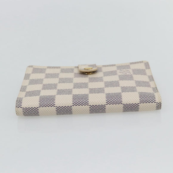 LOUIS VUITTON Damier Azur Agenda PM Dagplannerhoes R20706 LV Auth am11664A