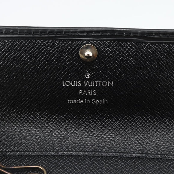 LOUIS VUITTON Epi Multicles 4 Key Case Black M63822 LV Auth am11665V