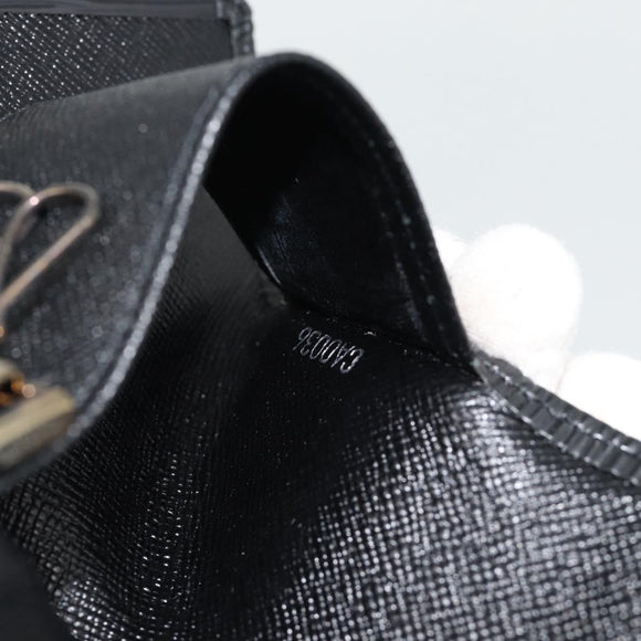 LOUIS VUITTON Epi Multicles 4 Key Case Black M63822 LV Auth am11665V