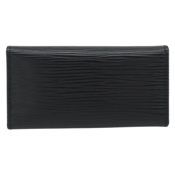 LOUIS VUITTON Epi Multicles 4 Key Case Black M63822 LV Auth am11665V