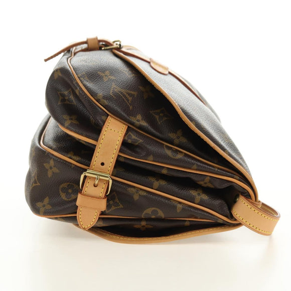 LOUIS VUITTON Monogram Saumur 30 Shoulder Bag M42256 LV Auth am11667V