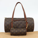 LOUIS VUITTON Monogram Papillon 30 Handtas M51385 LV Auth am11668V-24