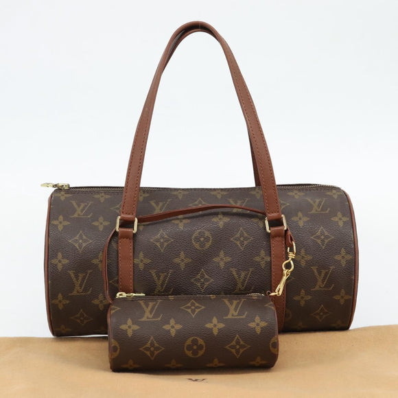 LOUIS VUITTON Monogram Papillon 30 Handtas M51385 LV Auth am11668V