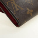 LOUIS VUITTON Monogram Porte Monnaie Rosary Portemonnee Fuchsia M41939 Auth am11670M-16