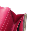 LOUIS VUITTON Monogram Porte Monnaie Rosary Portemonnee Fuchsia M41939 Auth am11670M-20