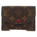 LOUIS VUITTON Monogram Porte Monnaie Rosary Portemonnee Fuchsia M41939 Auth am11670M-13