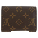 LOUIS VUITTON Monogram Porte Monnaie Rosary Portemonnee Fuchsia M41939 Auth am11670M-2
