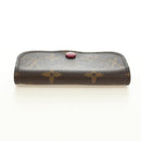 LOUIS VUITTON Monogram Porte Monnaie Rosary Portemonnee Fuchsia M41939 Auth am11670M-5