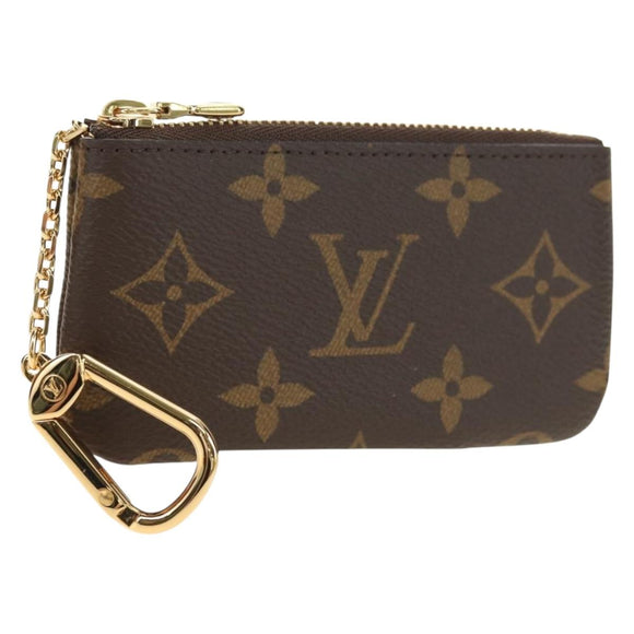 LOUIS VUITTON Monogram Pochette Cles Coin Purse M62650 LV Auth am11671M