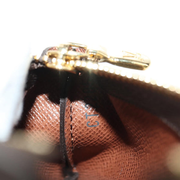 LOUIS VUITTON Monogram Pochette Cles Coin Purse M62650 LV Auth am11671M