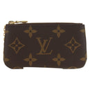 LOUIS VUITTON Monogram Pochette Cles Coin Purse M62650 LV Auth am11671M-13