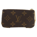 LOUIS VUITTON Monogram Pochette Cles Coin Purse M62650 LV Auth am11671M-2