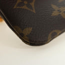 LOUIS VUITTON Monogram Pochette Cles Coin Purse M62650 LV Auth am11671M-7