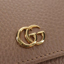 GUCCI Wallet Leather Pink Gold 598587 Auth am11673V-12