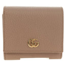 GUCCI Wallet Leather Pink Gold 598587 Auth am11673V-2