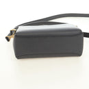 GUCCI Bamboo Hand Bag Leather 2way Gray Gold 000 926 0175 Auth am11676V-5