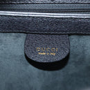 GUCCI Bamboo Hand Bag Leather 2way Gray Gold 000 926 0175 Auth am11676V-24