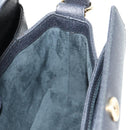 GUCCI Bamboo Hand Bag Leather 2way Gray Gold 000 926 0175 Auth am11676V-25