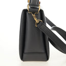 GUCCI Bamboo Hand Bag Leather 2way Gray Gold 000 926 0175 Auth am11676V-4