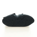 GUCCI Web Sherry Line Umhängetasche Canvas Schwarz Silber 169937 Auth am11677V-10