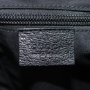 GUCCI Web Sherry Line Umhängetasche Canvas Schwarz Silber 169937 Auth am11677V-22