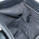 GUCCI Web Sherry Line Umhängetasche Canvas Schwarz Silber 169937 Auth am11677V-25