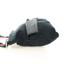 GUCCI Web Sherry Line Umhängetasche Canvas Schwarz Silber 169937 Auth am11677V-4