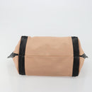 Chloe Alison Tote Bag Leather Pink Gold Auth am11681A-9