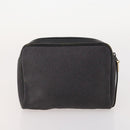 GUCCI Saint Laurent Cartier Bag PVC Leather 4 Set Beige Black Auth am11682-15