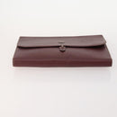 GUCCI Saint Laurent Cartier Bag PVC Leather 4 Set Beige Black Auth am11682-6