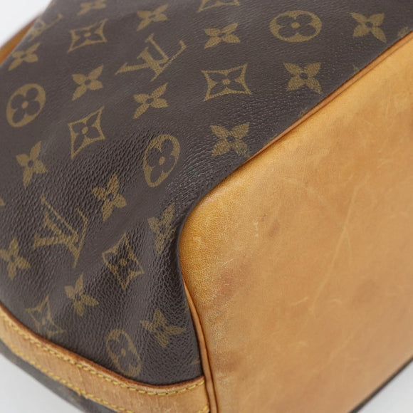 LOUIS VUITTON Monogram Petit Noe Schoudertas M42226 LV Auth am11684