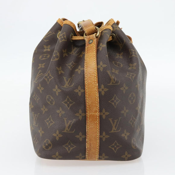 LOUIS VUITTON Monogram Petit Noe Schoudertas M42226 LV Auth am11684