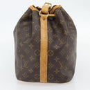 LOUIS VUITTON Monogram Petit Noe Schoudertas M42226 LV Auth am11684-4