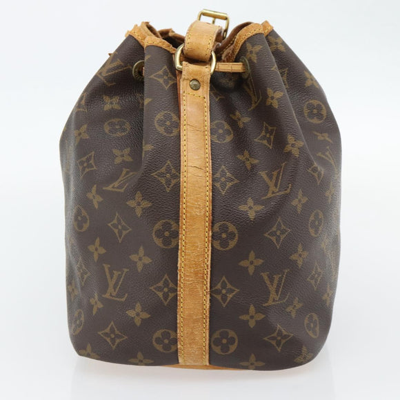 LOUIS VUITTON Monogram Petit Noe Schoudertas M42226 LV Auth am11684