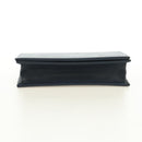PRADA Card Case Safiano leather Navy Silver 2MC122 Auth am11686V-7