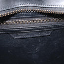 CELINE Luggage Mini Shopper Hand Bag Leather Pink Black Auth am11689V-16