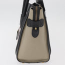 CELINE Luggage Mini Shopper Hand Bag Leather Pink Black Auth am11689V-4