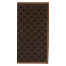 CELINE Macadam Canvas Billfold Wallet PVC Leather Brown Auth am11691A-13
