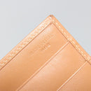 CELINE Macadam Canvas Billfold Wallet PVC Leather Brown Auth am11691A-12