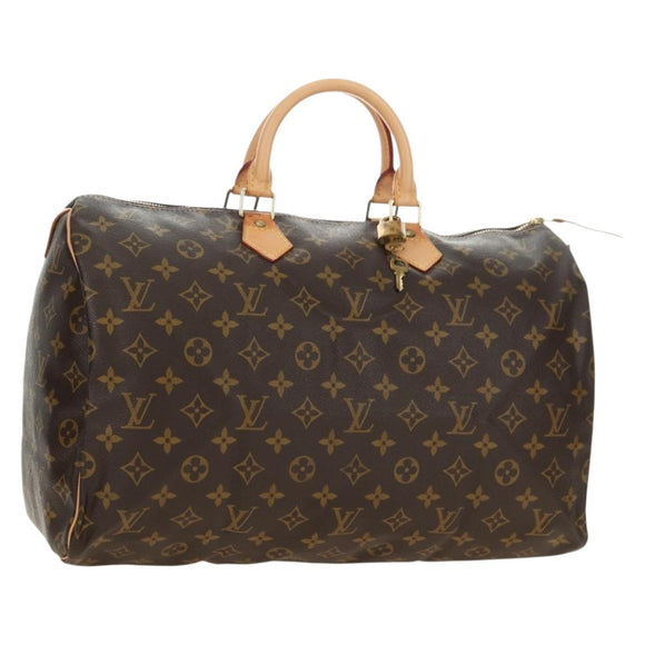 LOUIS VUITTON Monogram Speedy 40 Hand Bag M41522 LV Auth am11695V