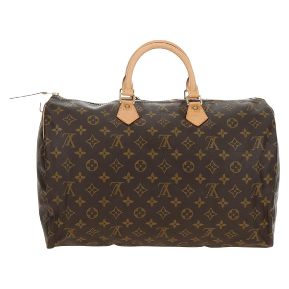 LOUIS VUITTON Monogram Speedy 40 Hand Bag M41522 LV Auth am11695V
